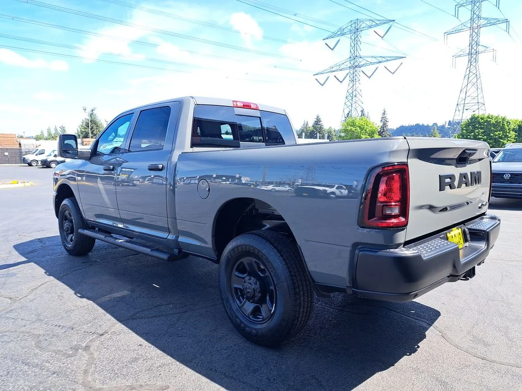 New 2026 Ceramic Gray Clear-Coat Exterior Paint RAM Tradesman image 3
