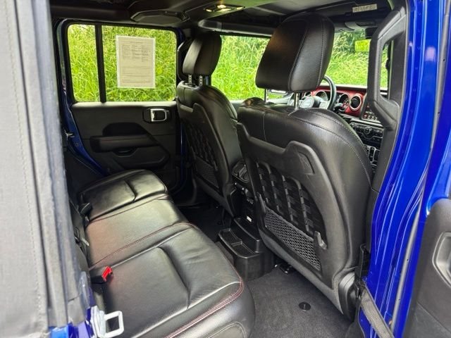Used 2019 Ocean Blue Metallic Jeep Unlimited Rubicon image 19
