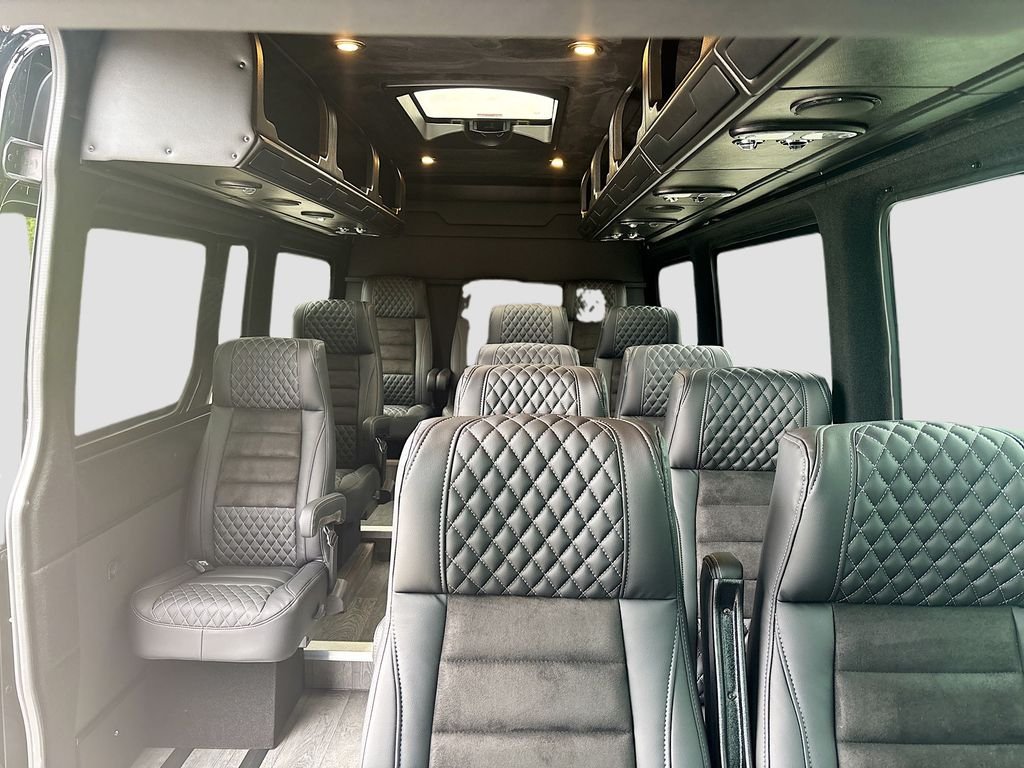 New 2025 Black Mercedes-Benz 15 Passenger Sliding Door image 20
