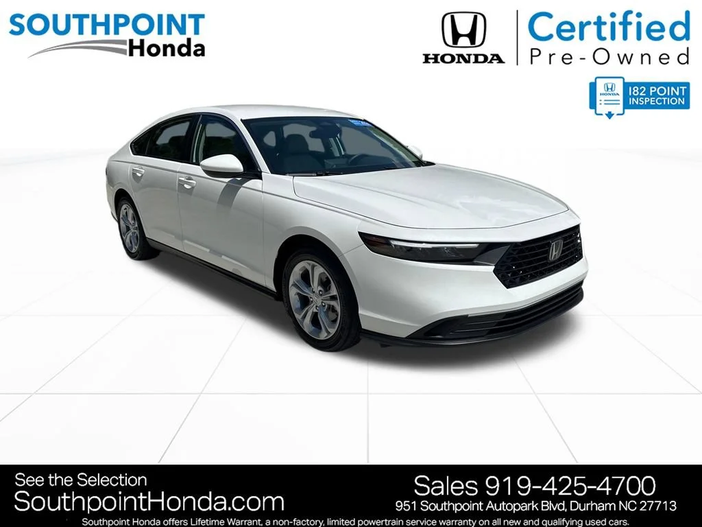 Certified Used 2026 Platinum White Pearl Honda LX image 37
