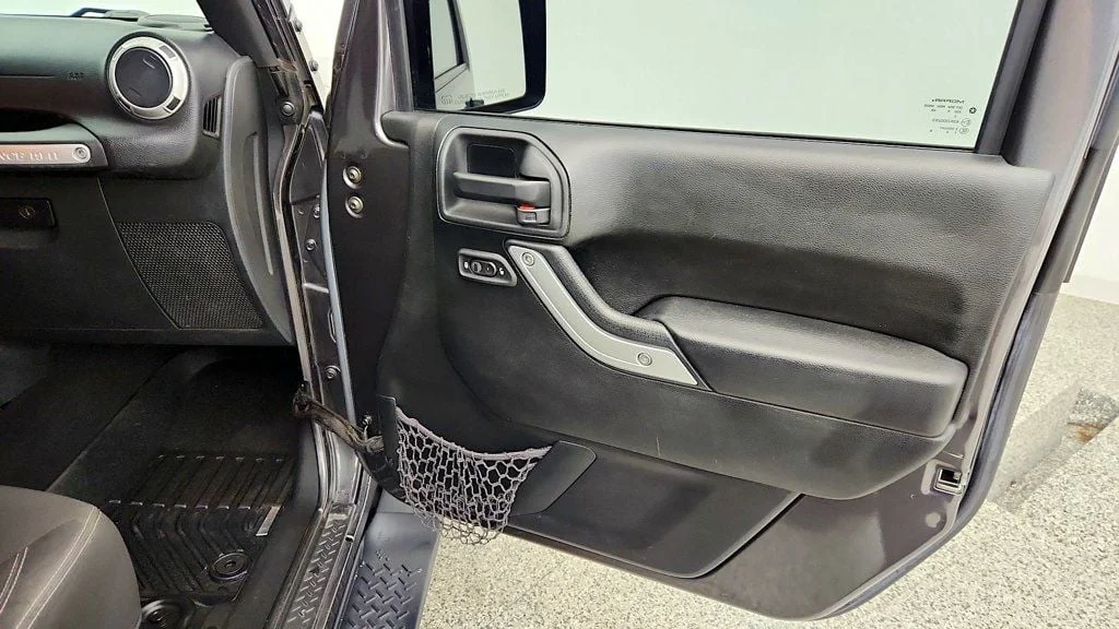 Used 2017 Granite Crystal Metallic Clearcoat Jeep Sahara 4x4 w/ Heated Seats, Remote Start & Connectivity Pkg image 25