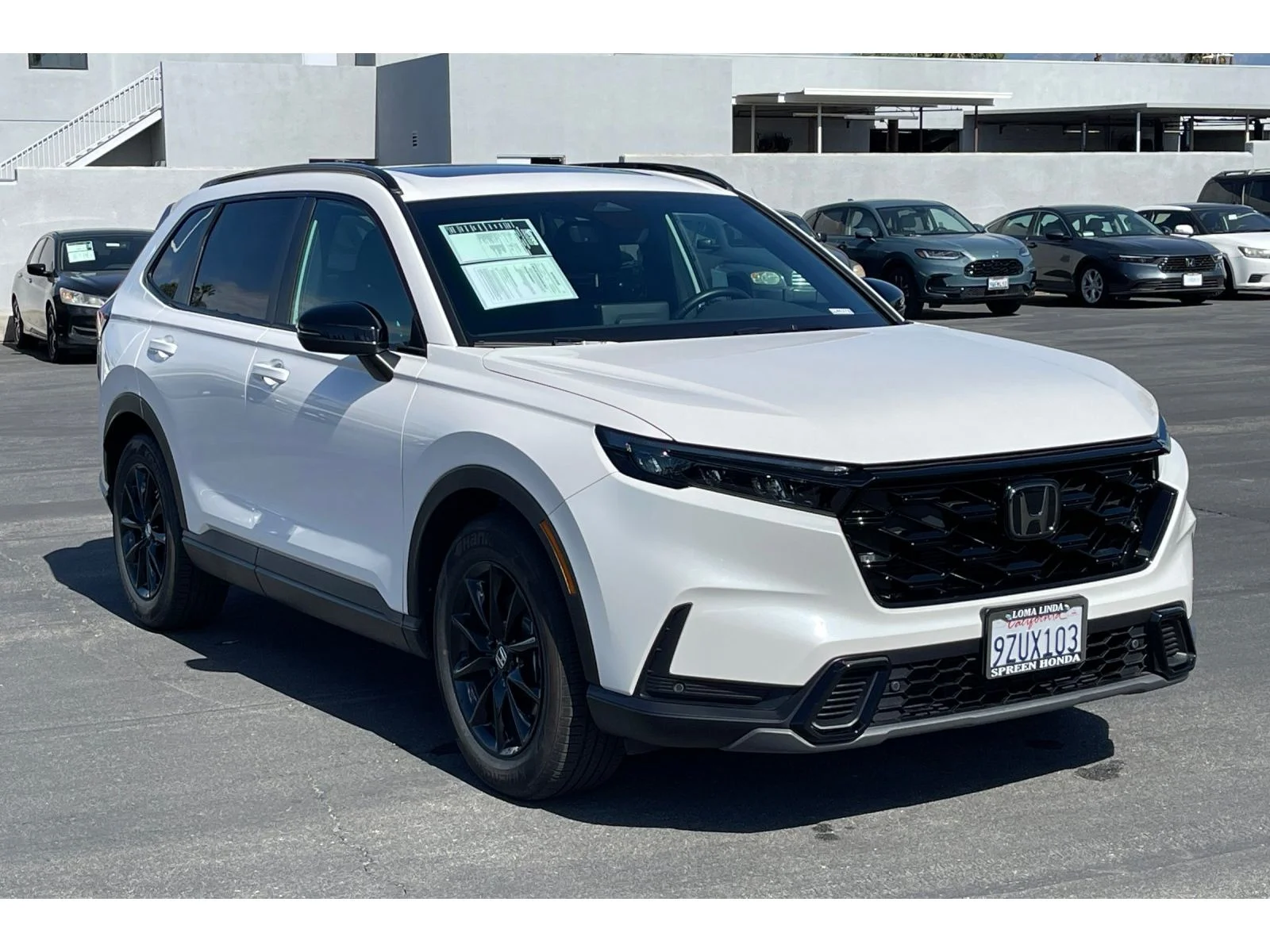 Certified Used 2026 Platinum White Pearl Honda Sport-L image 8