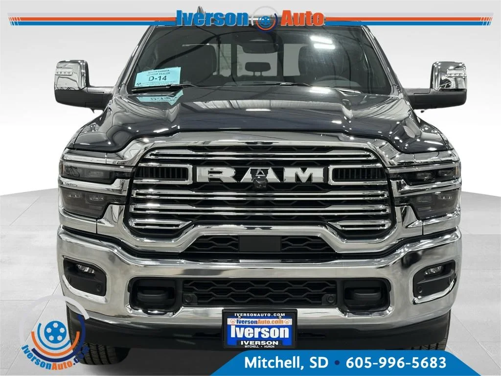 New 2026 Forged Blue Metallic Exterior Paint RAM Laramie image 2