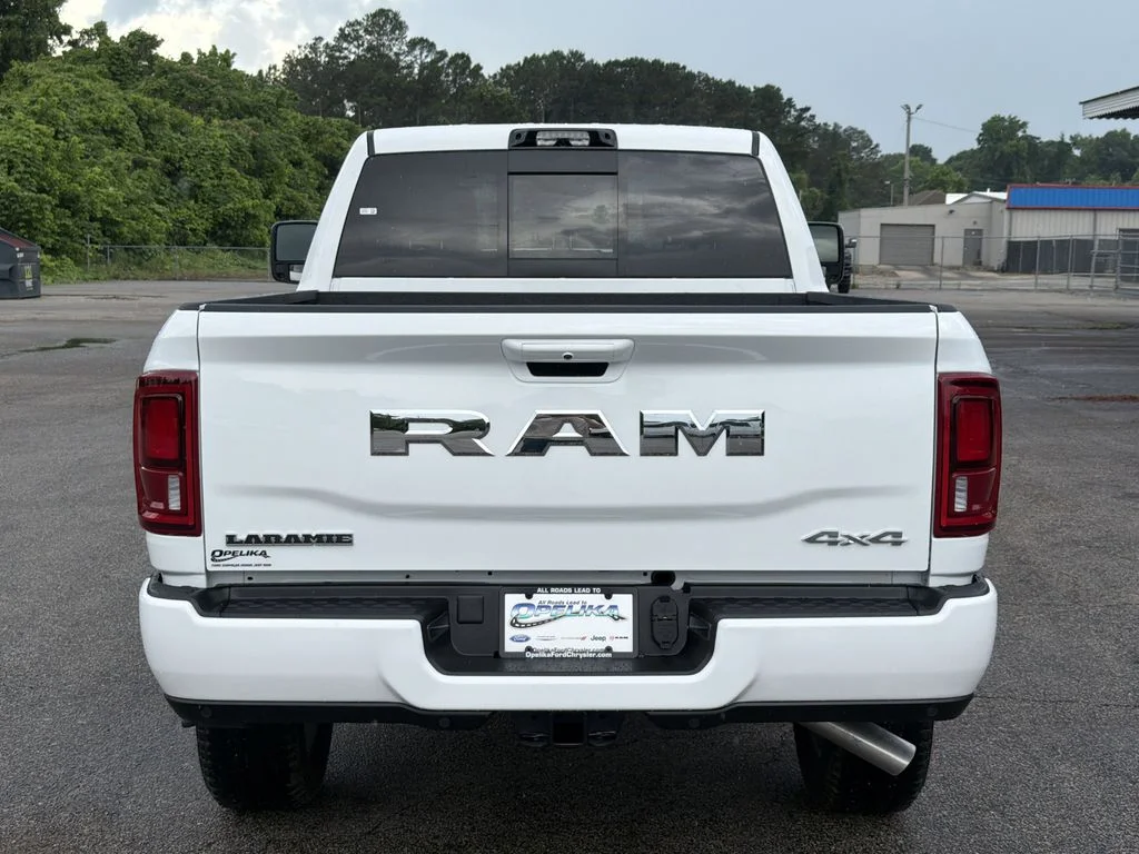 New 2026 Bright White Clear-Coat Exterior Paint RAM Laramie image 4