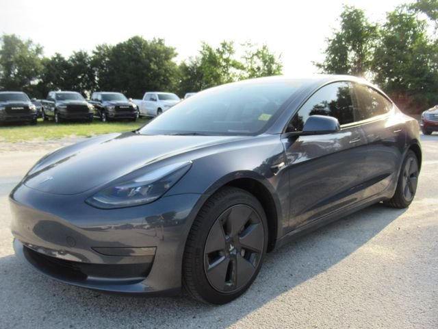 Used 2023 Silver Tesla Base image 2