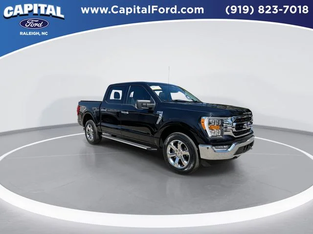 Used 2023 Black Ford XLT image 2
