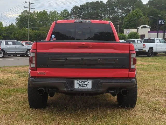 Used 2022 Orange Ford Raptor image 12