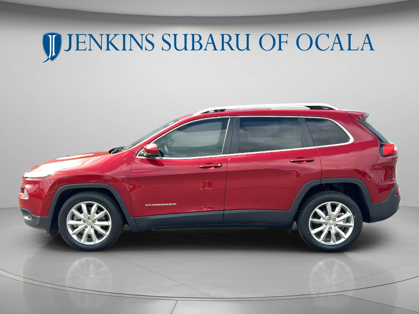 Used 2016 Deep Cherry Red Crystal Pearlcoat Jeep Limited image 6