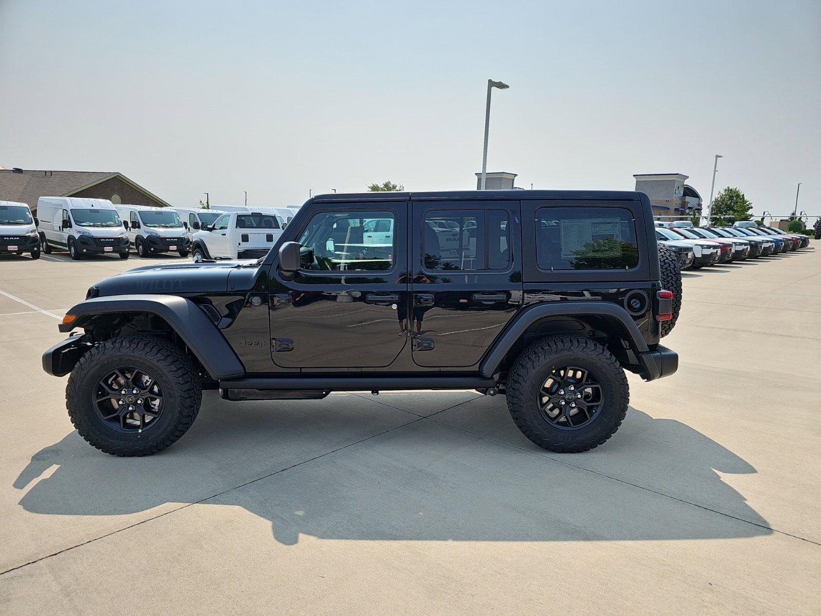 New 2026 Black Clearcoat Jeep Willys image 2
