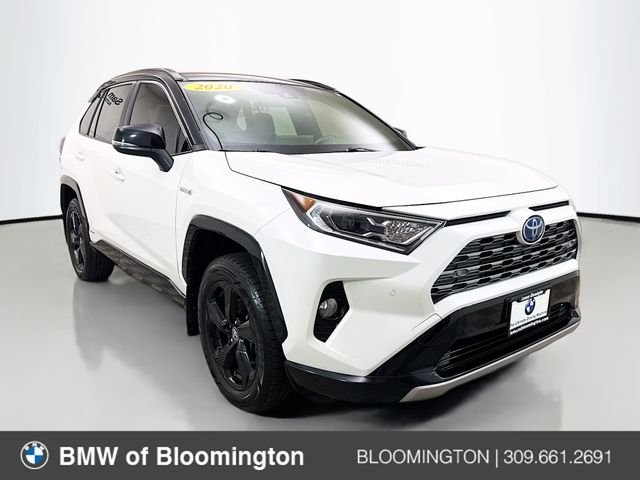 Used 2020 Blizzard Pearl Toyota XSE image 1