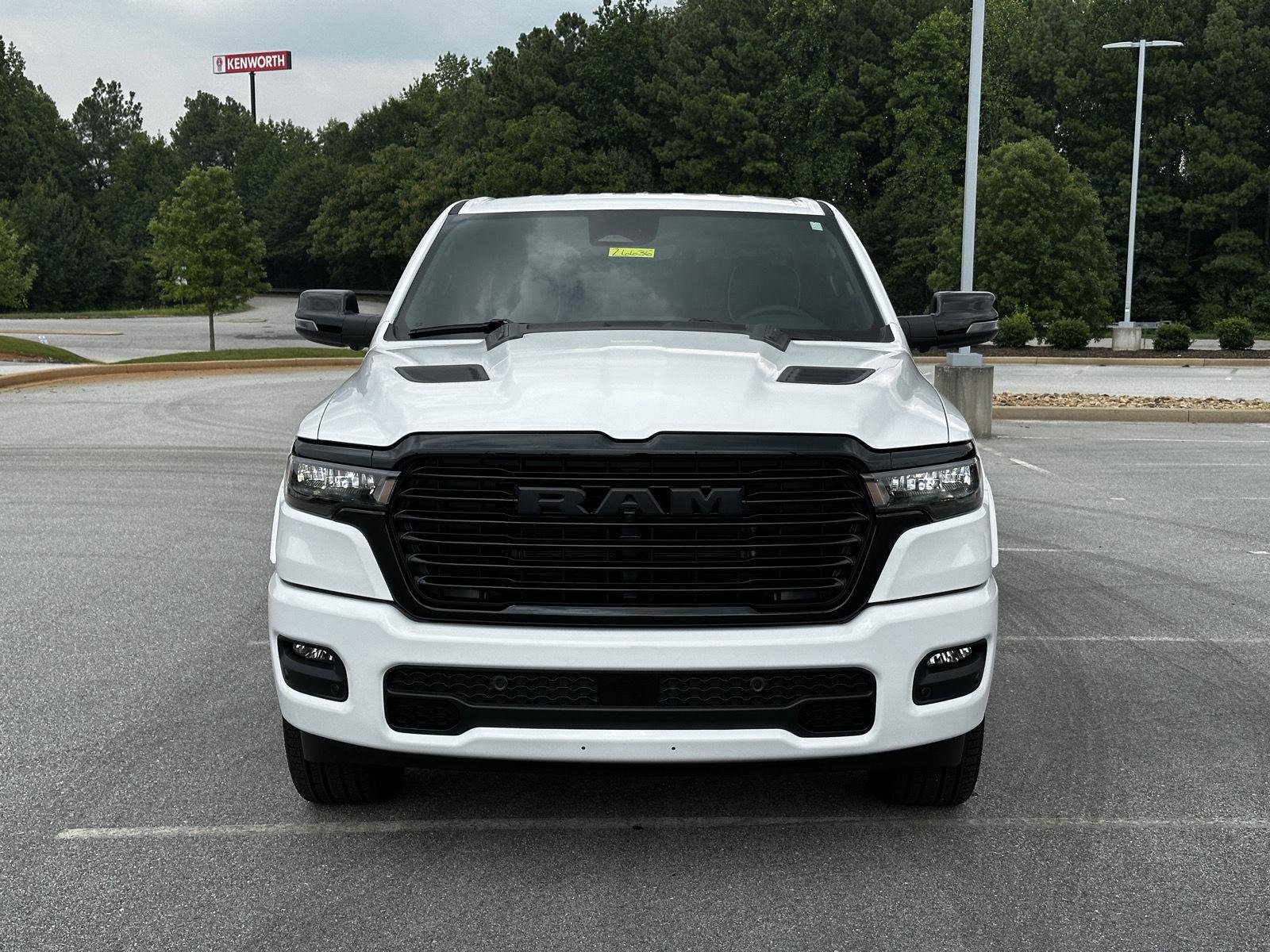 New 2026 Bright White Clear-Coat Exterior Paint RAM Laramie image 4