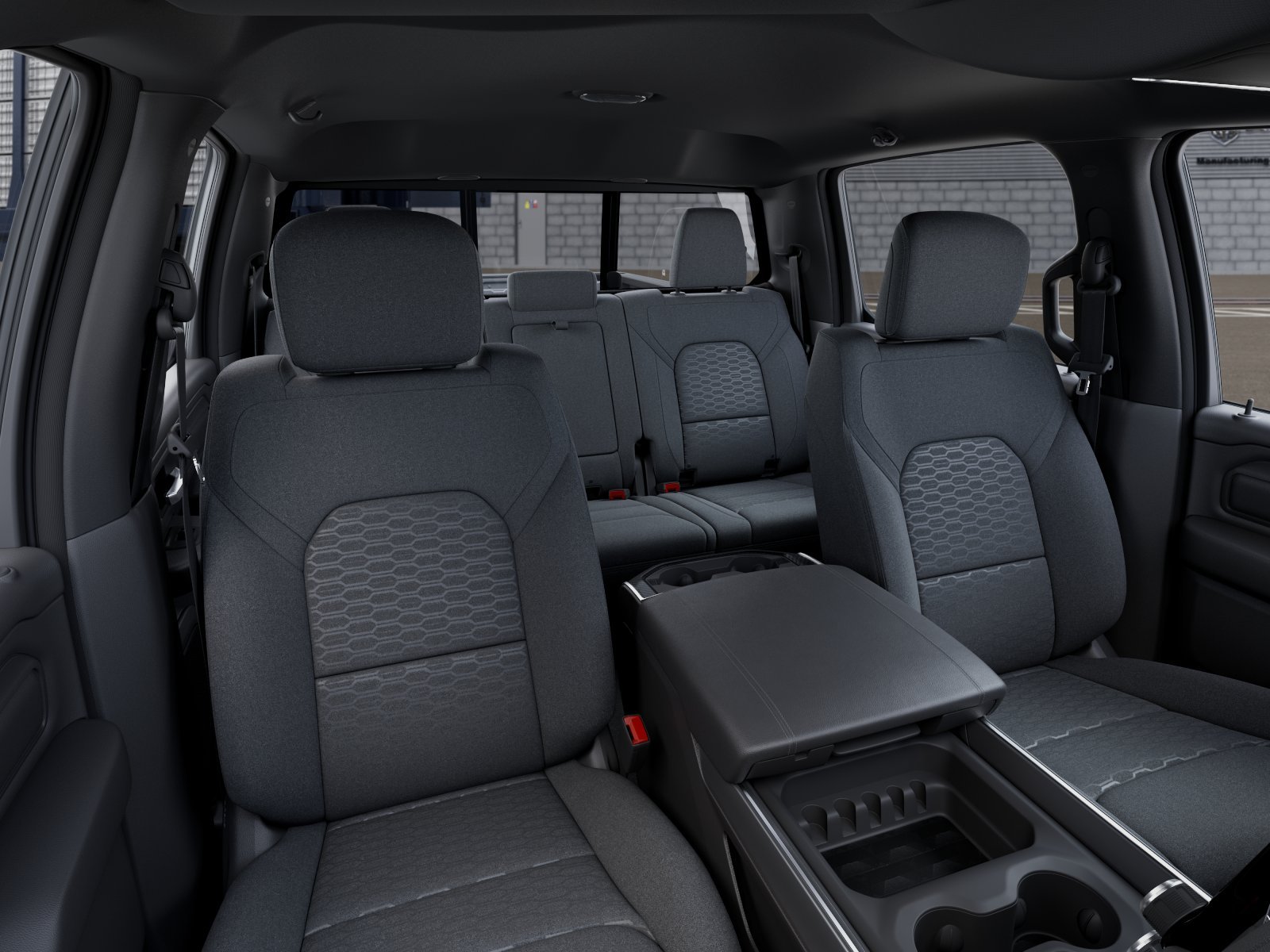 New 2026 Bright White Clear-Coat Exterior Paint RAM Black Express image 22