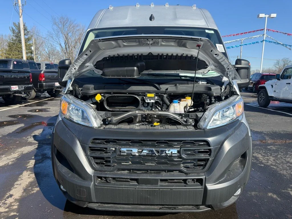 New 2026 Bright Silver Metallic Clearcoat RAM High Roof image 13