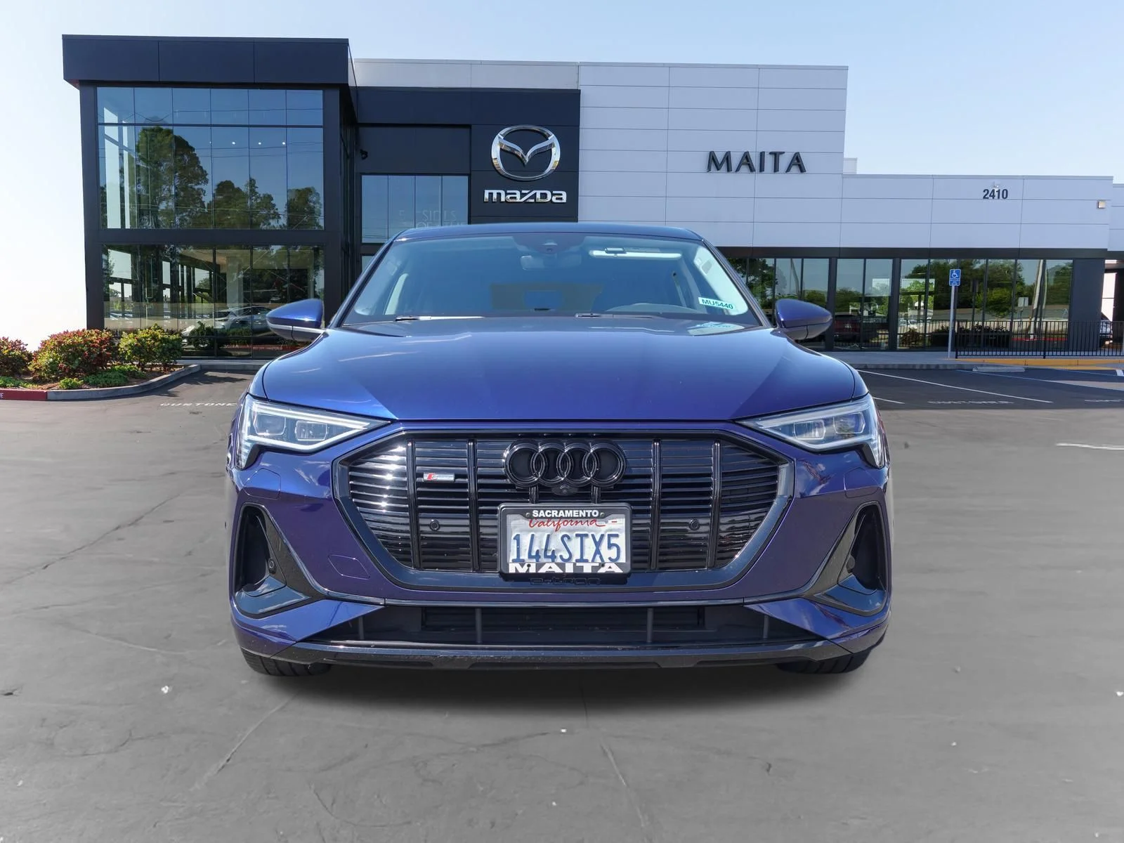 Used 2022 Navarra Blue Metallic Audi S line Premium Plus image 8