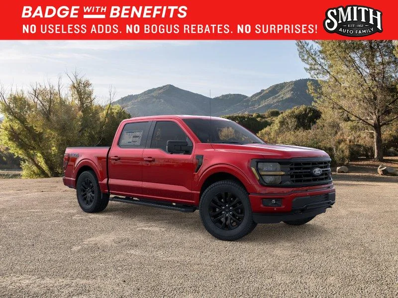 New 2026 Ruby Red Metallic Tinted Clearcoat Ford XLT image 8