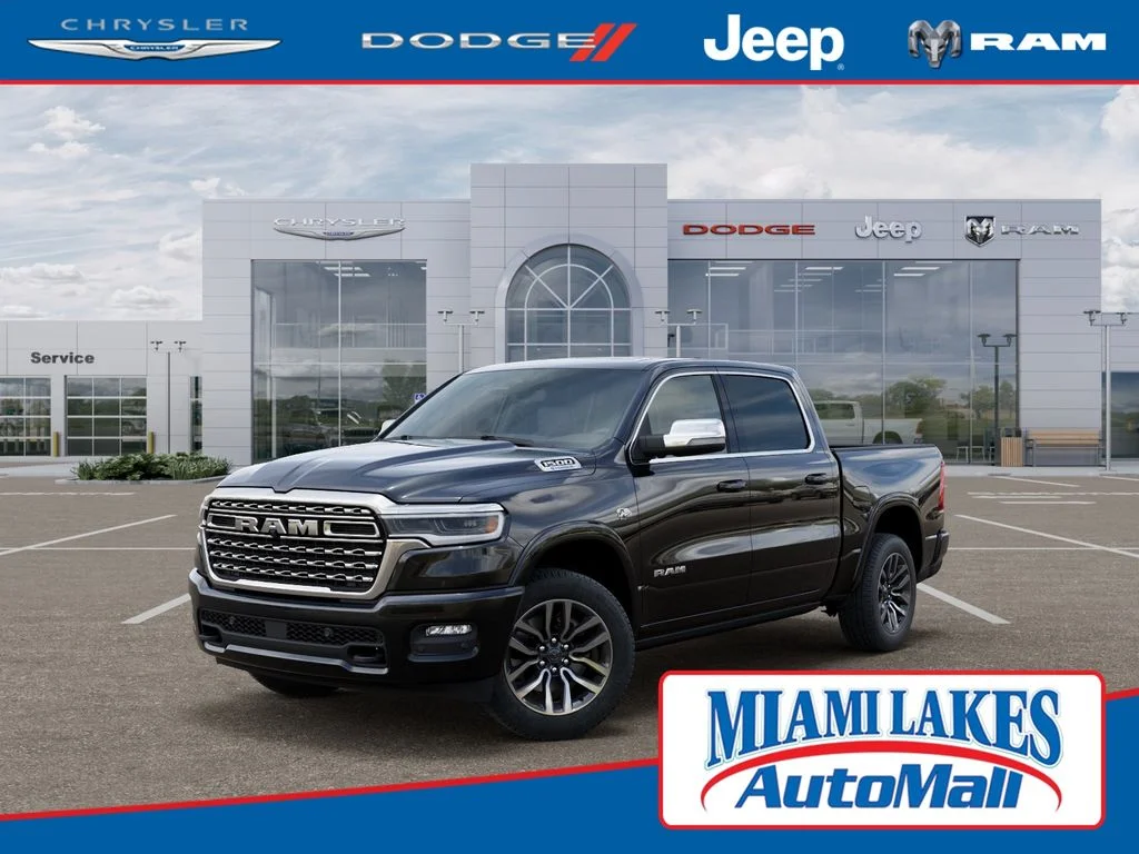 New 2026 Diamond Black Crystal Pearl-Coat Exterior Paint RAM Limited image 1
