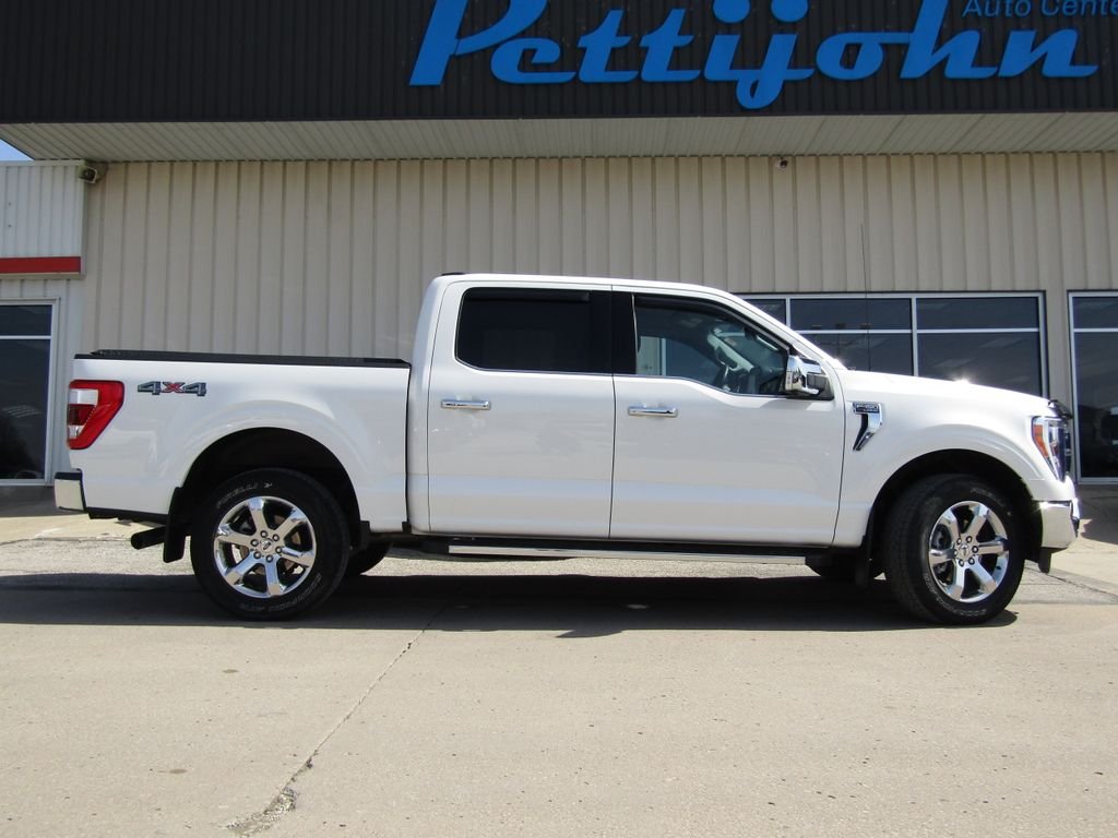 Used 2021 Ford F-150 Lariat with VIN 1FTFW1E89MFB48602 for sale in Kansas City