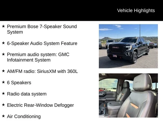 Used 2021 Black GMC AT4 image 14