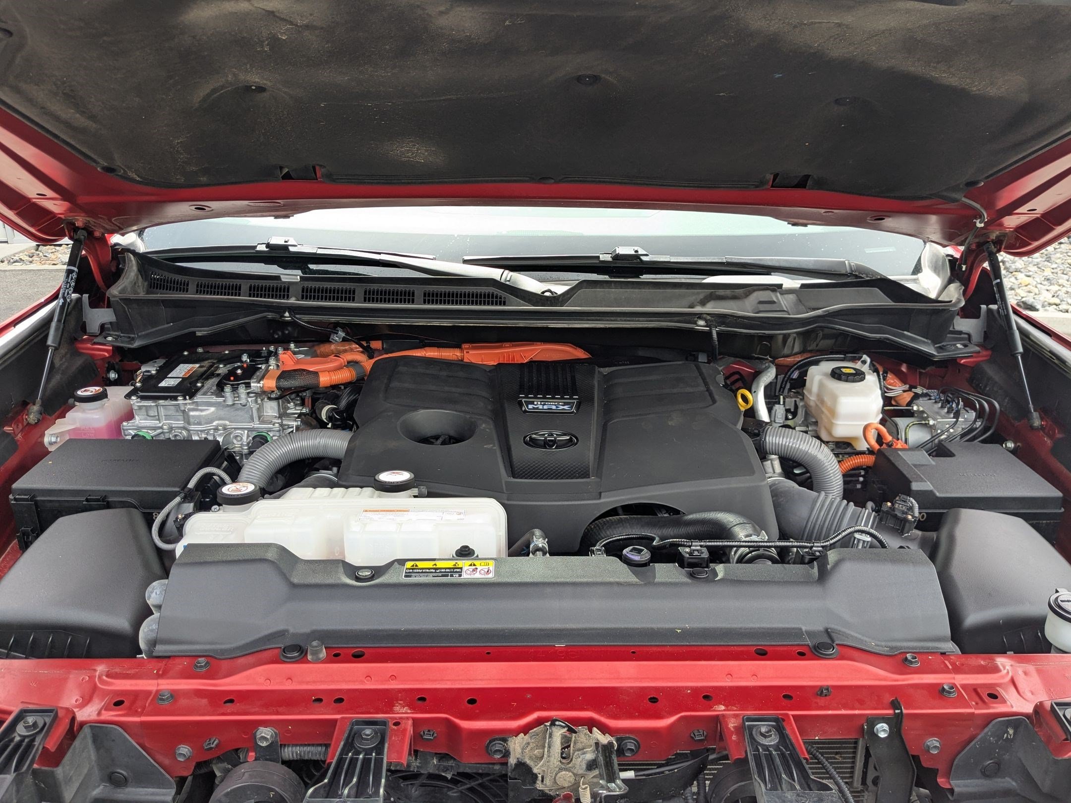 Used 2024 Red Toyota Limited Hybrid image 36