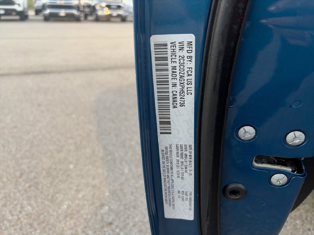 Used 2023 Blue Dodge SXT image 35