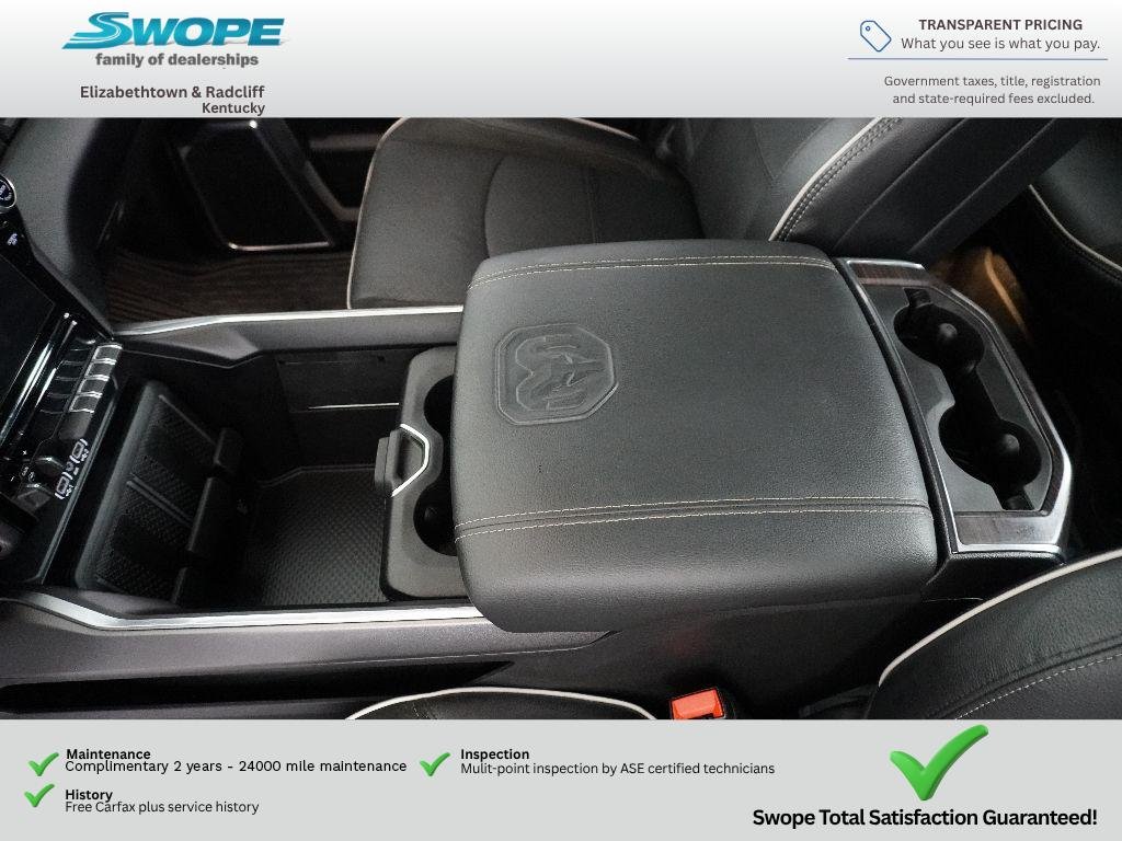Used 2025 Granite Crystal Metallic Clearcoat Ram Laramie image 23