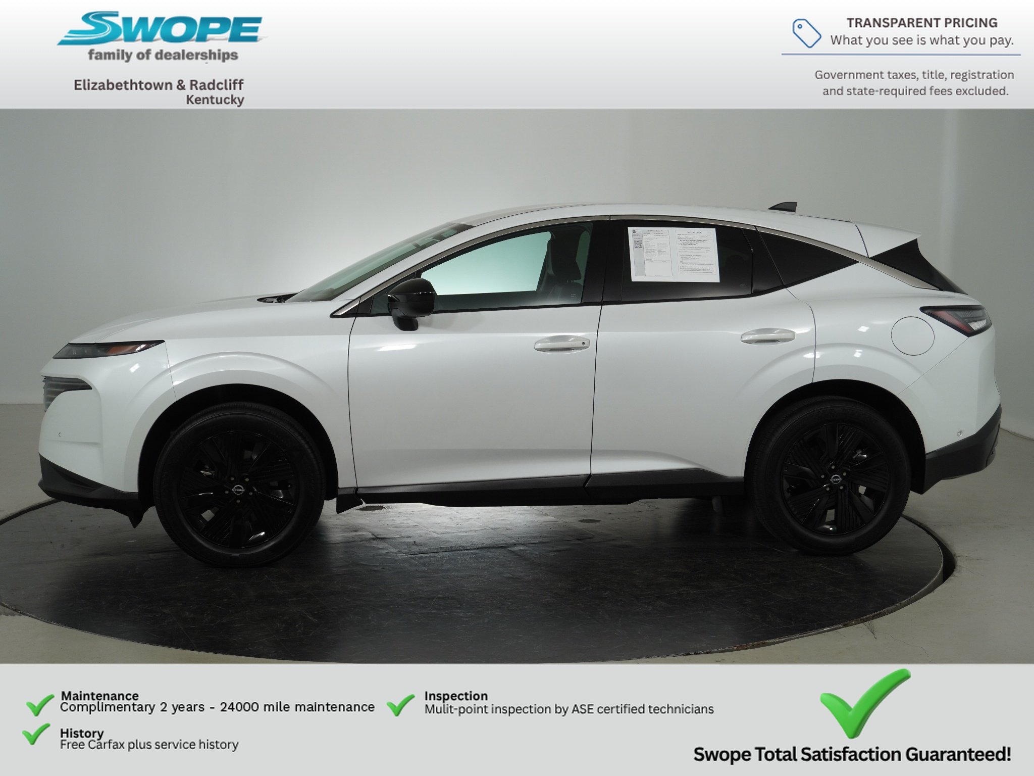 Used 2025 Everest White Pearl Tricoat Nissan SV image 7