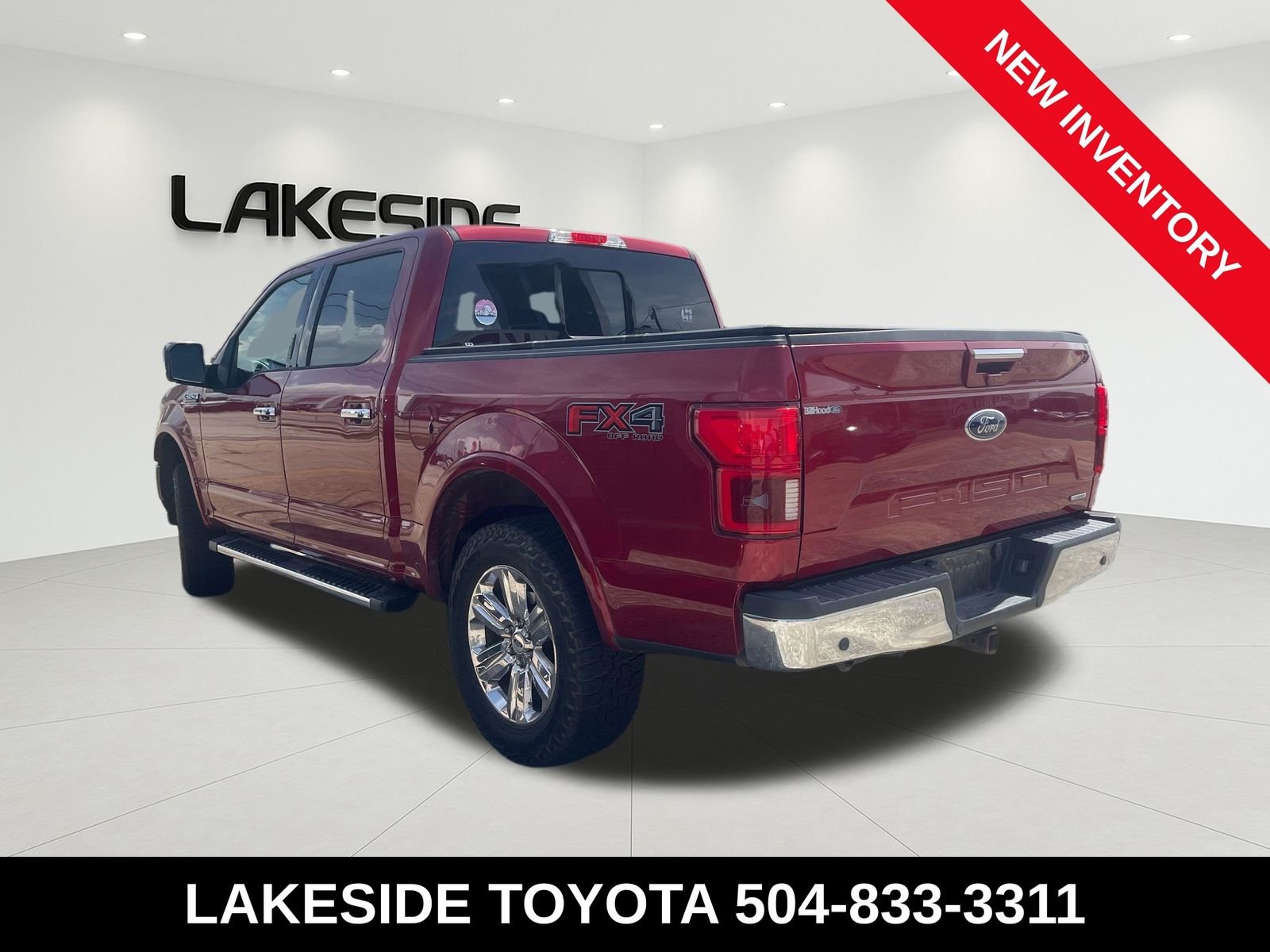 Used 2018 Red Ford Lariat image 2