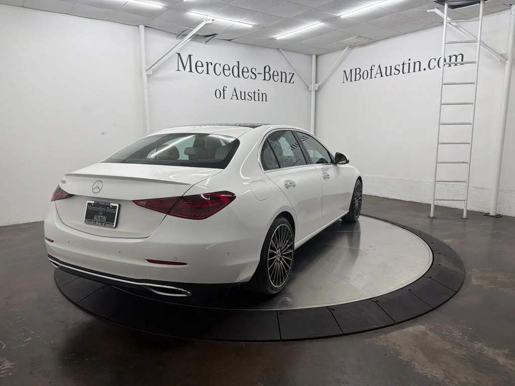 New 2026 White Mercedes-Benz C 300 image 7