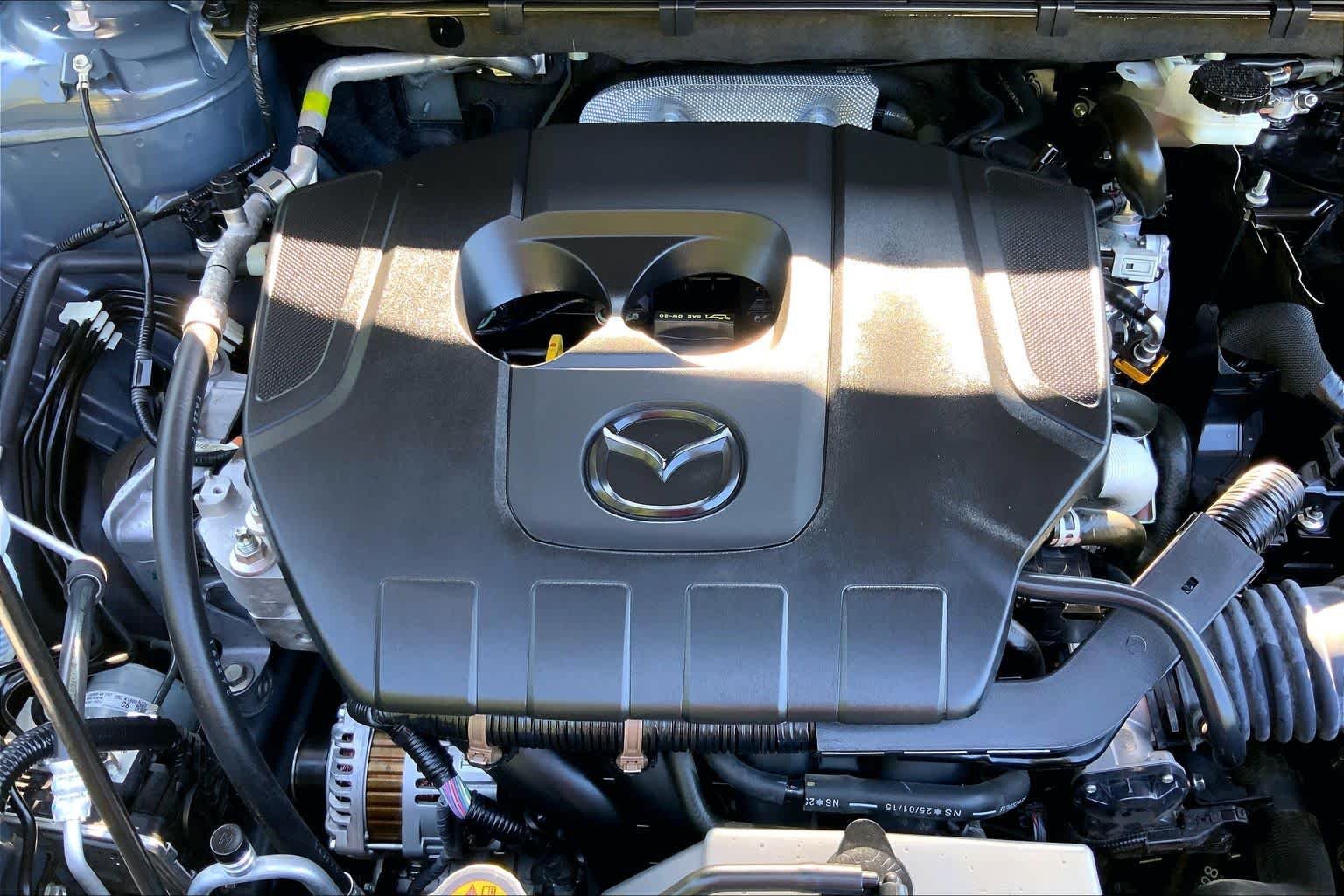 Used 2025 Polymetal Gray Metallic Mazda 2.5 S Carbon Edition image 31