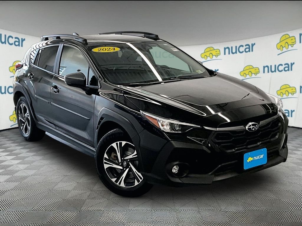 Used 2024 Crystal Black Silica Subaru Premium image 1