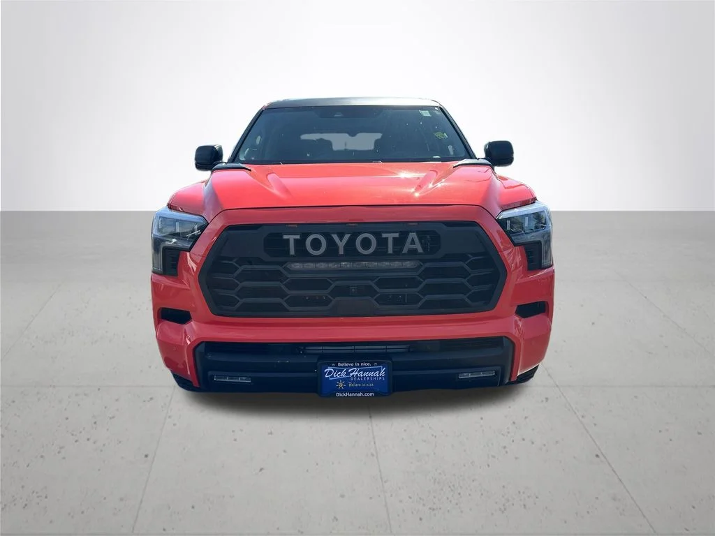 Used 2023 Orange Toyota TRD Pro image 3