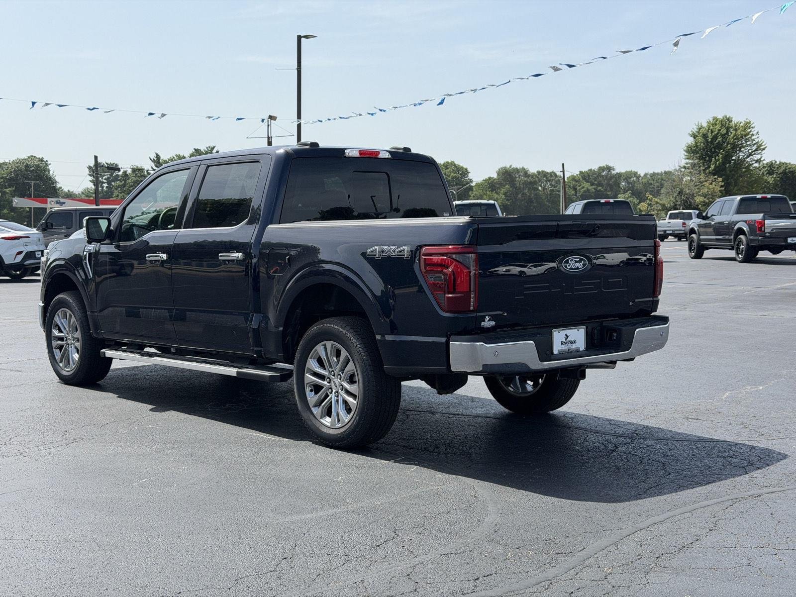 Used 2025 Antimatter Blue Metallic Ford LARIAT image 5