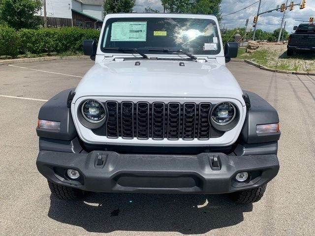 New 2026 Bright White Clear-Coat Exterior Paint Jeep Sport S image 10