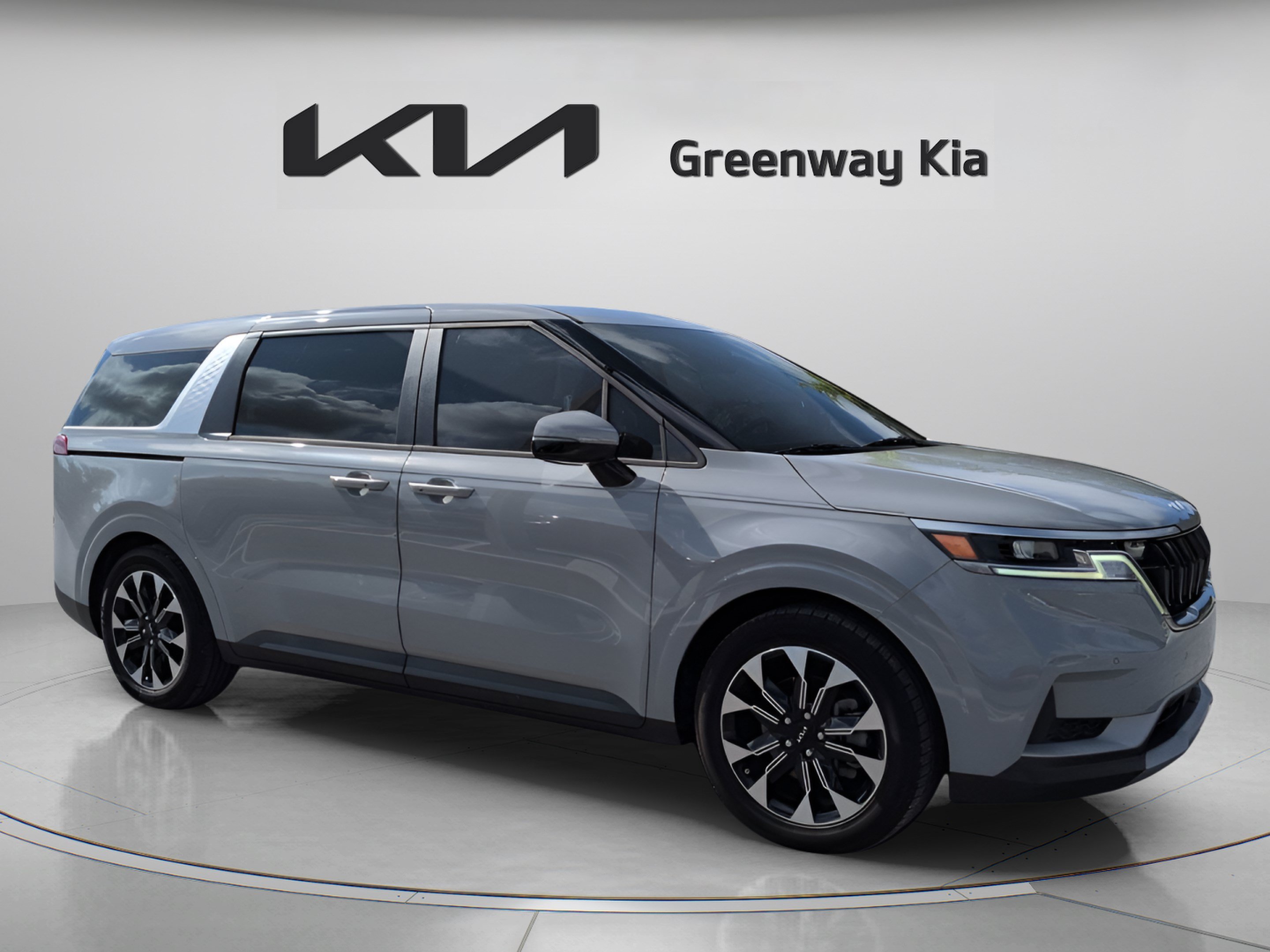 Used 2024 Ceramic Silver Kia EX image 3