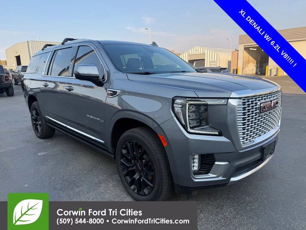 Used 2022 Satin Steel Metallic GMC Denali image 1