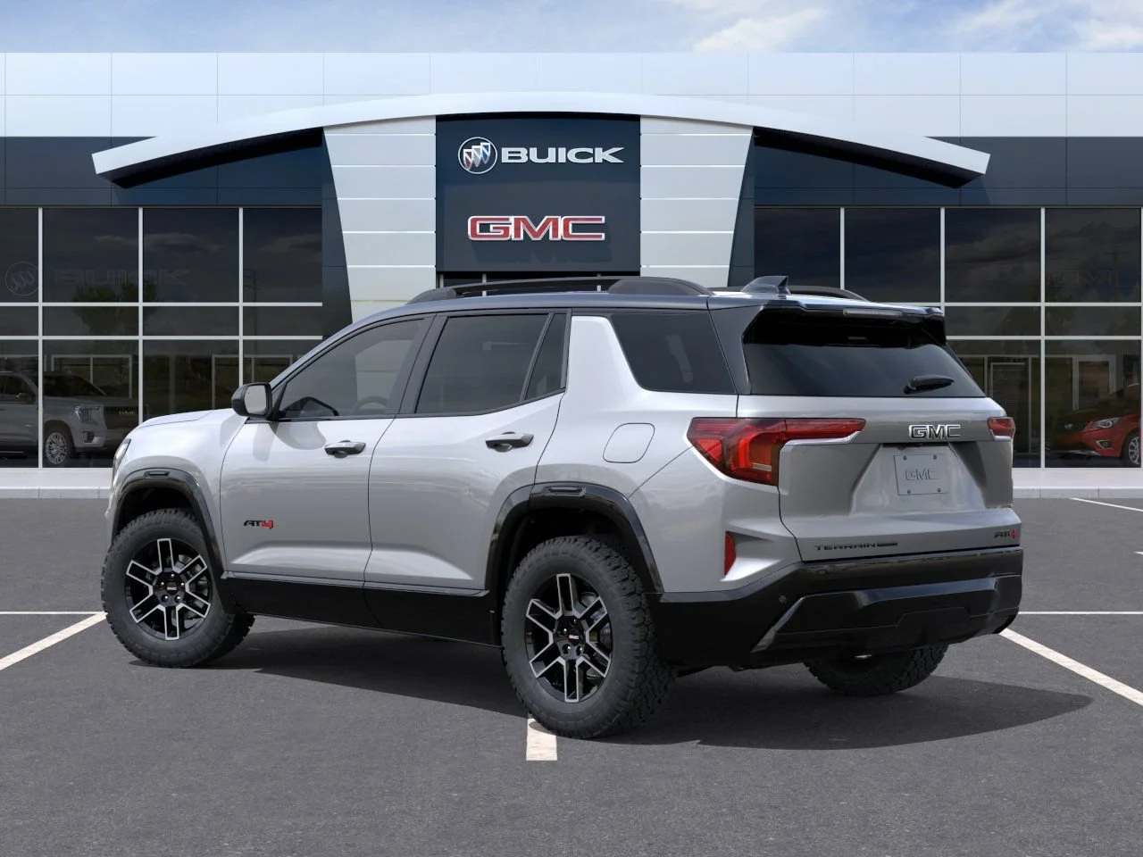 New 2027 Sterling Metallic GMC AT4 image 3