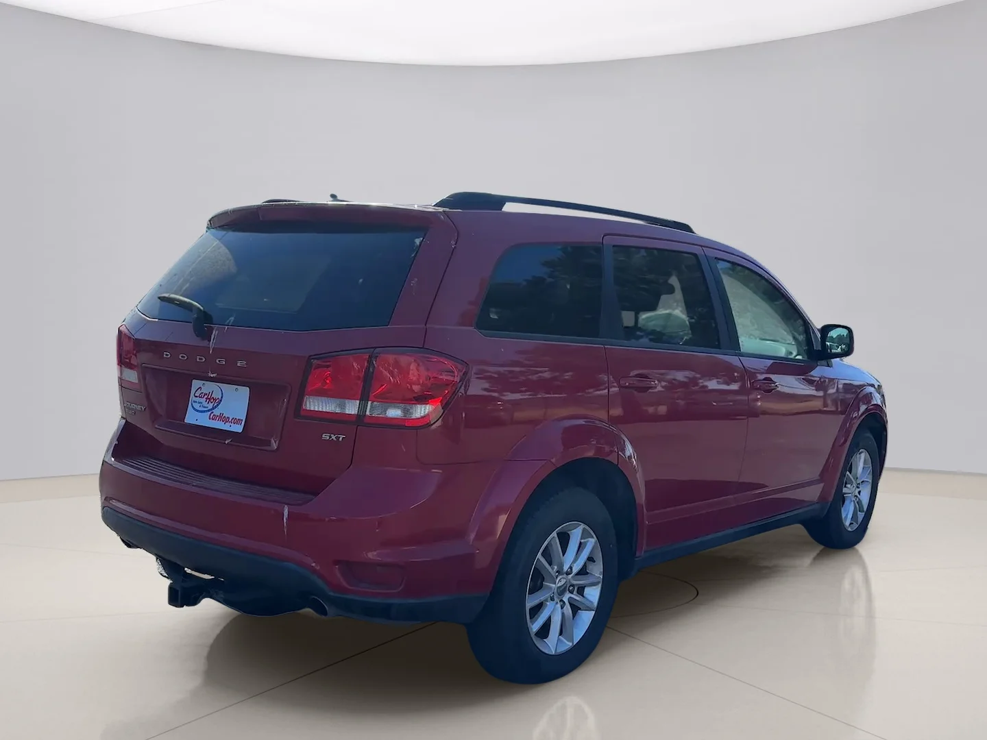 Used 2014 Red Dodge SXT AWD image 5