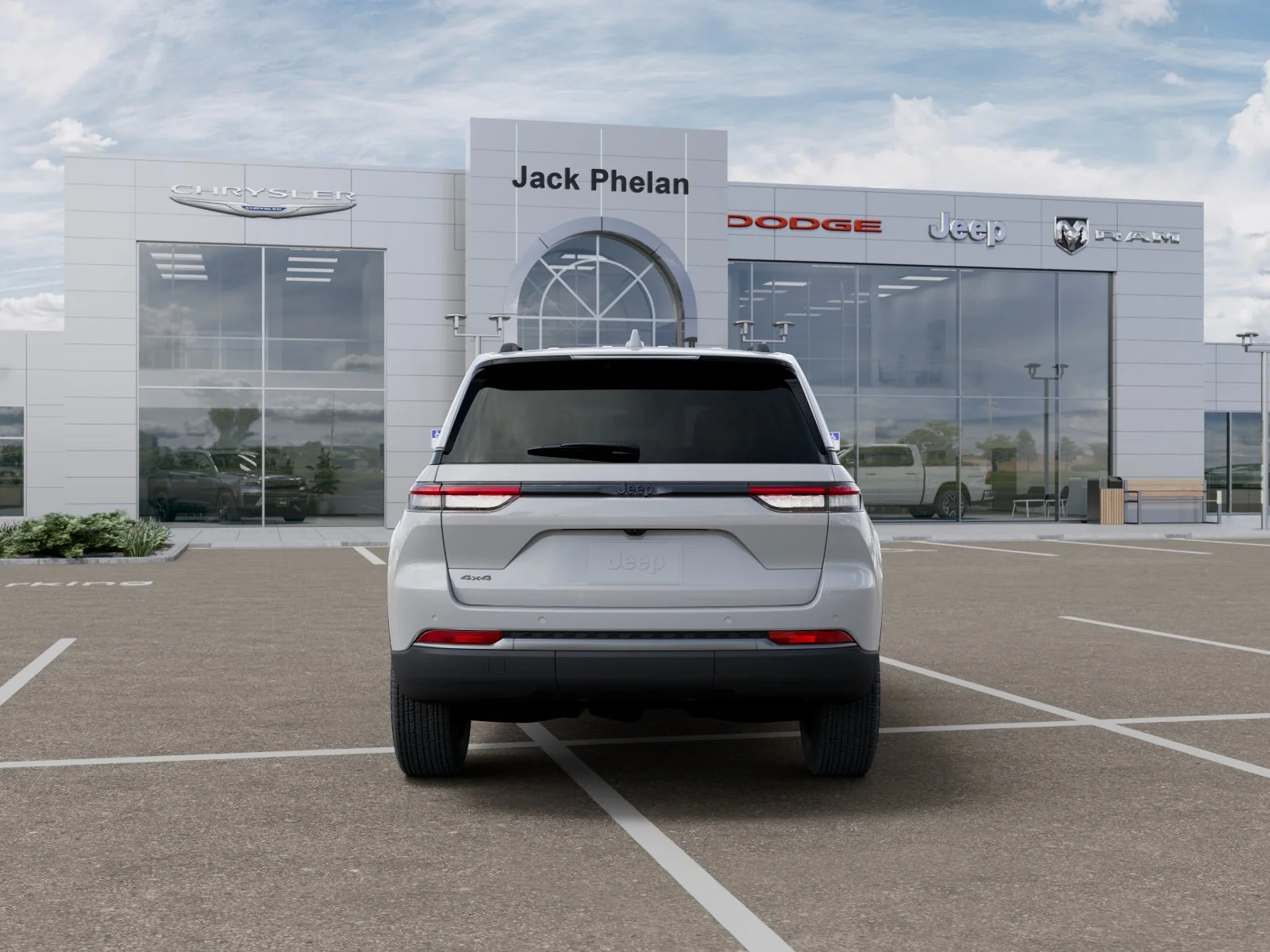 New 2026 Bright White Clear-Coat Exterior Paint Jeep Altitude image 39