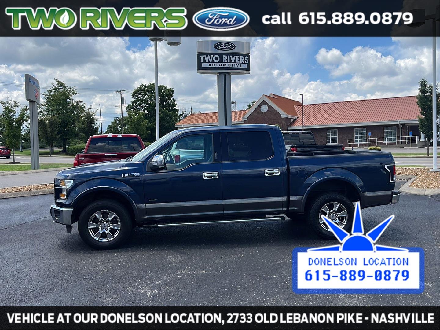 Used 2016 Blue Jeans Metallic Ford XLT image 39