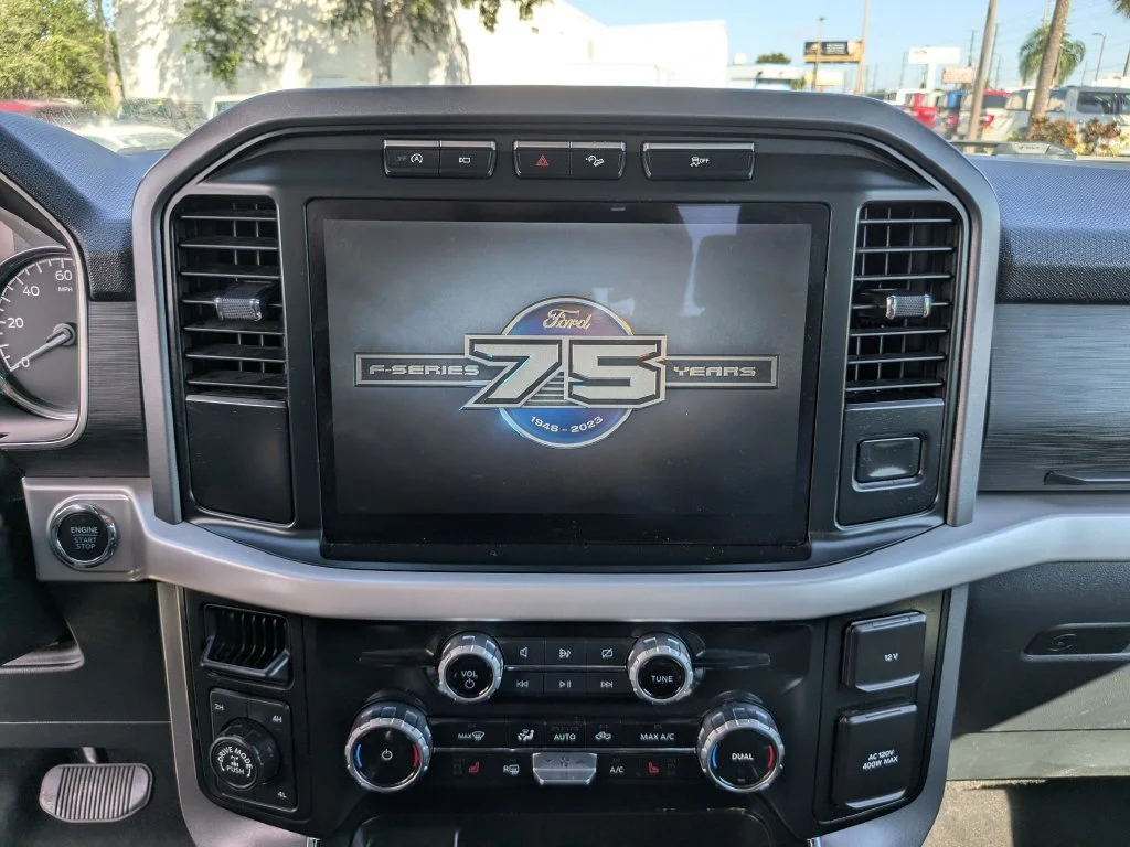 Used 2023 Antimatter Blue Metallic Ford XLT image 25