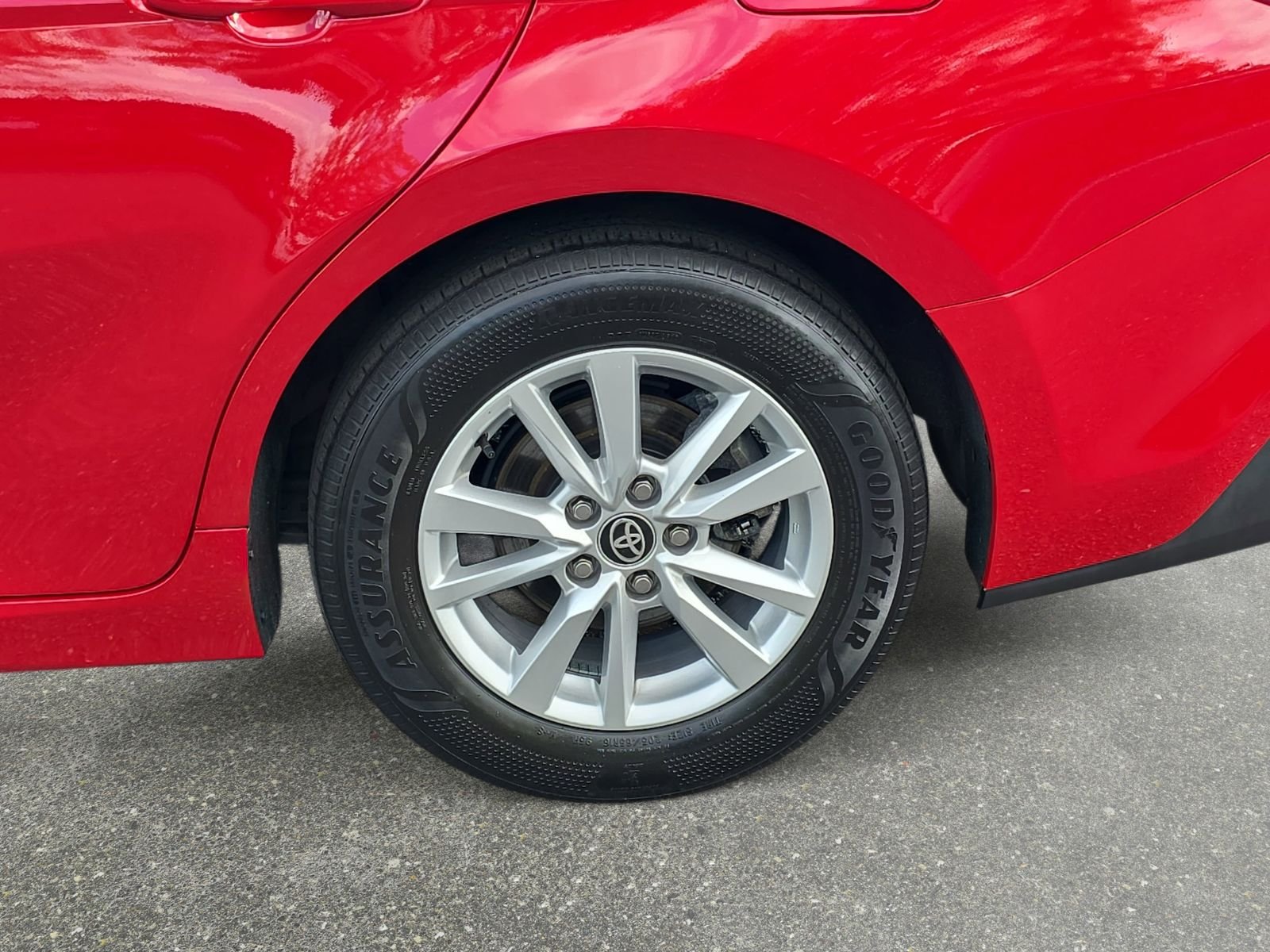 Used 2025 Red Toyota LE image 31