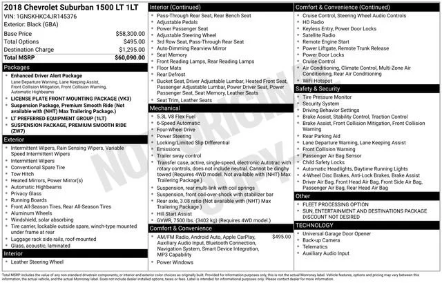 Used 2018 Black Chevrolet LT image 16