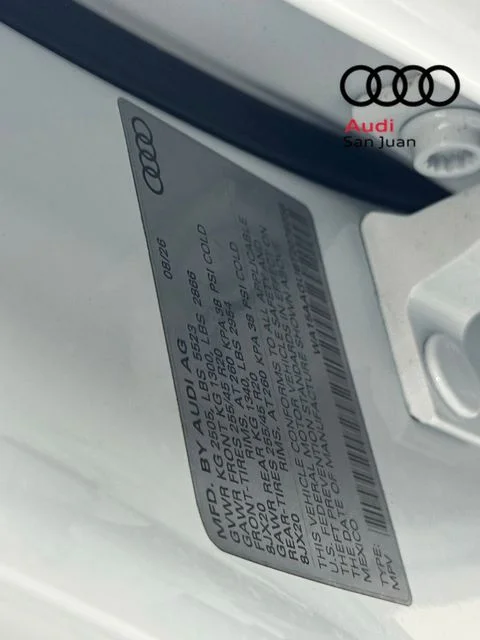 New 2026 White Audi 2.0T Premium Plus image 37