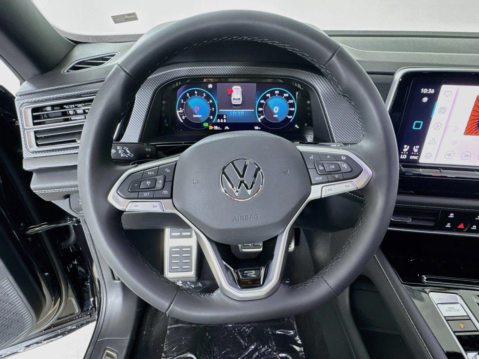 New 2026 Deep Black Pearl Volkswagen 2.0T SEL Premium R-Line image 11