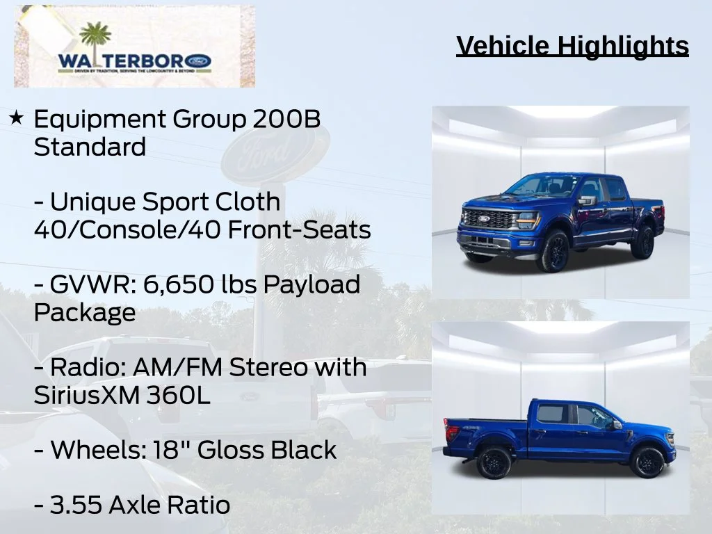 New 2026 Argon Blue Metallic Ford STX® image 5