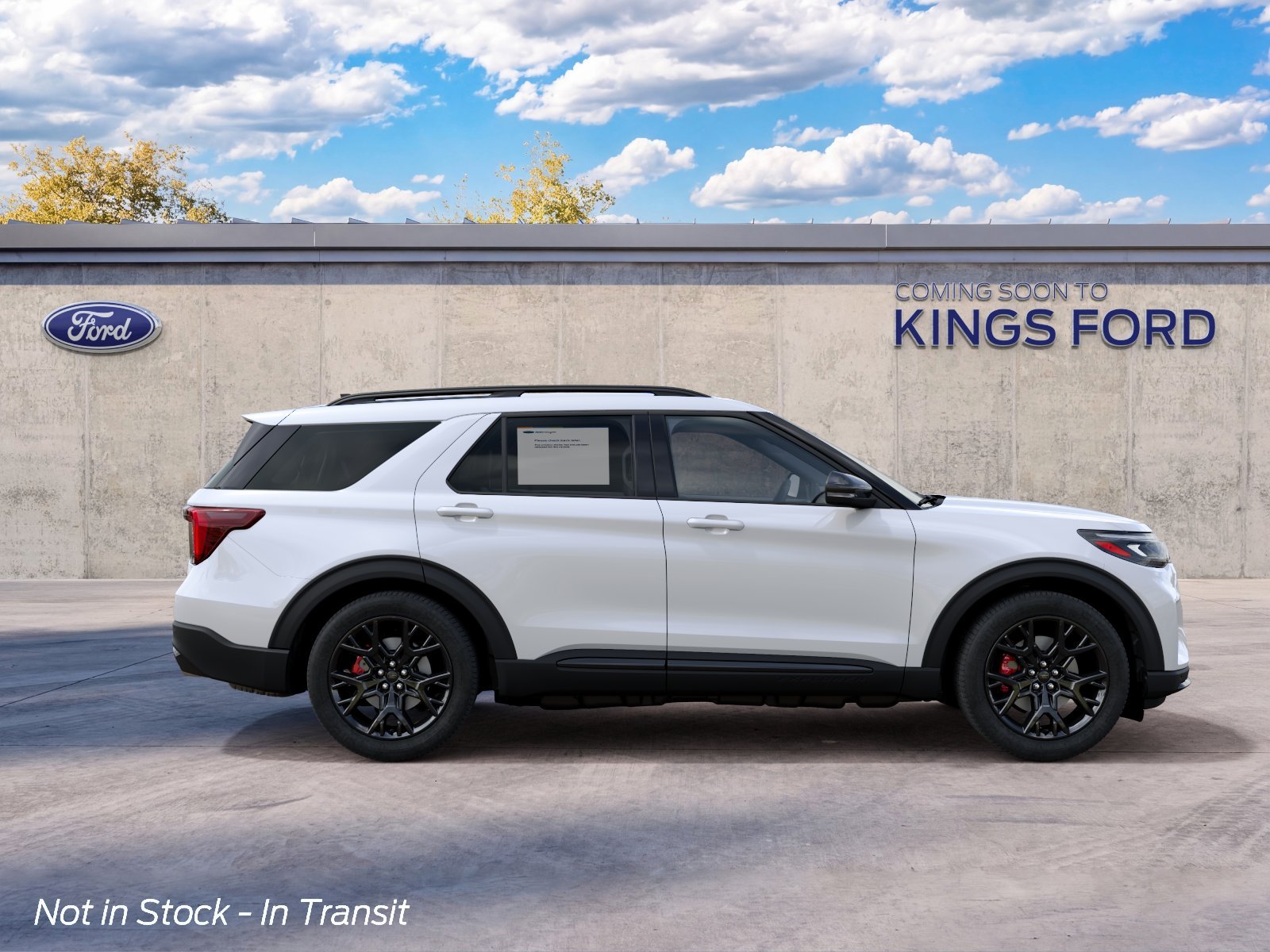 New 2027 Star White Metallic Tri-Coat Ford ST image 5