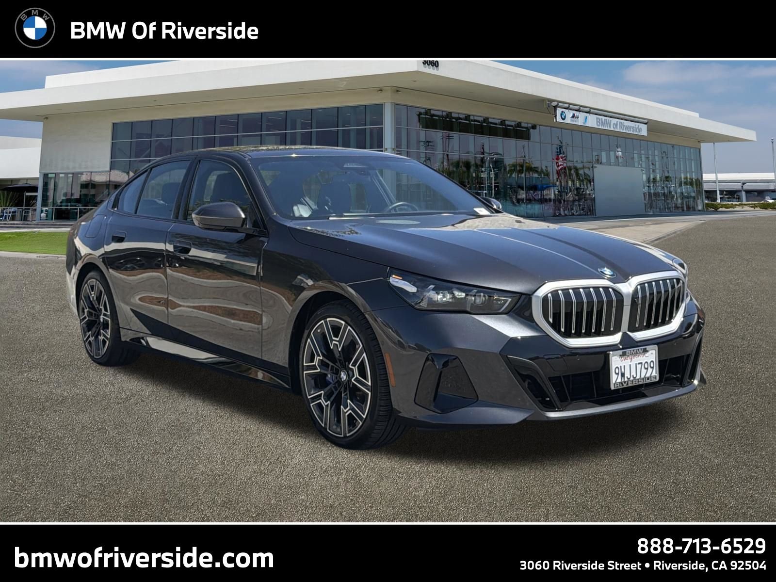 Used 2026 Dark Graphite Metallic BMW 530i xDrive image 1