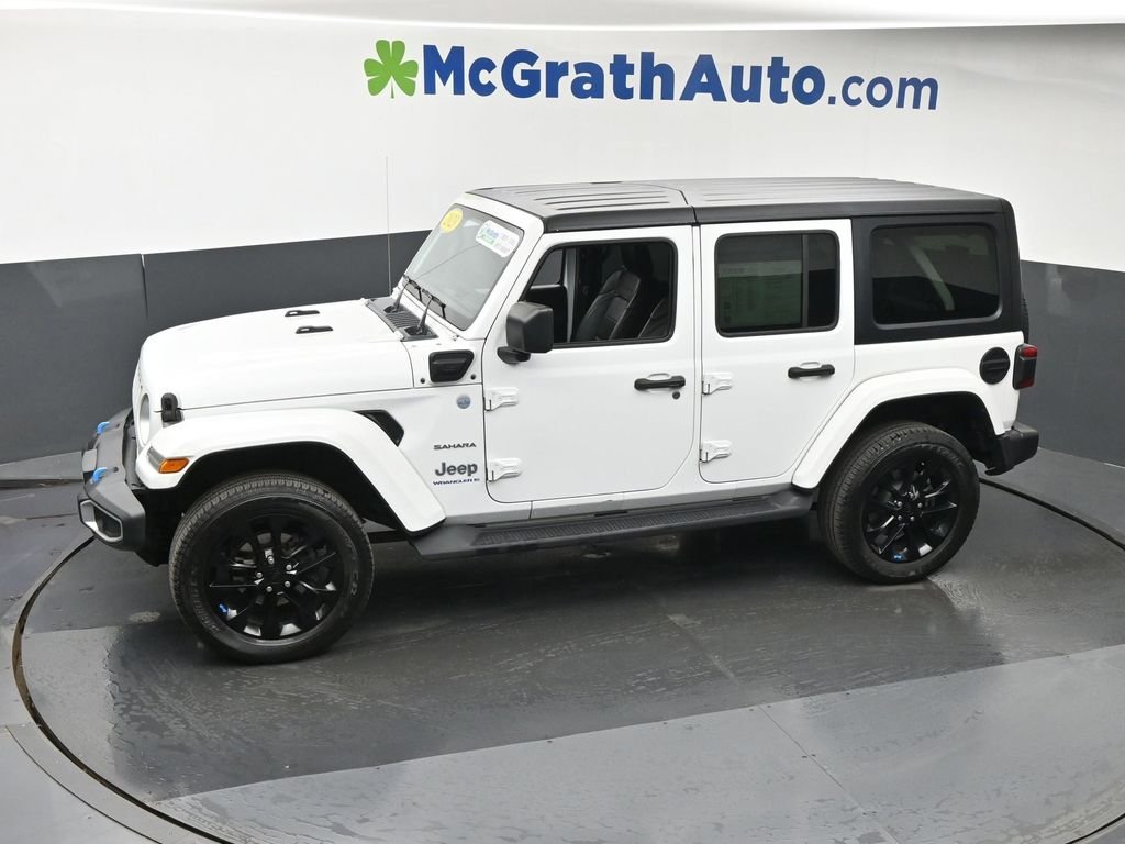 Used 2023 White Jeep Sahara 4xe image 21