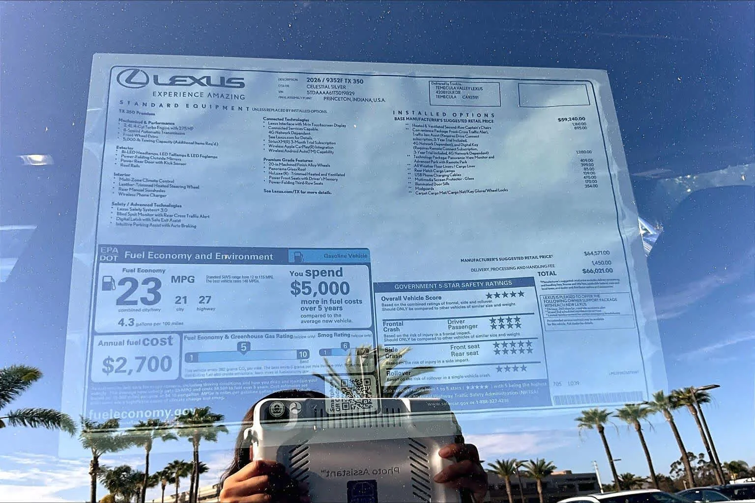New 2026 Celestial Silver Metallic Lexus PREMIUM image 22