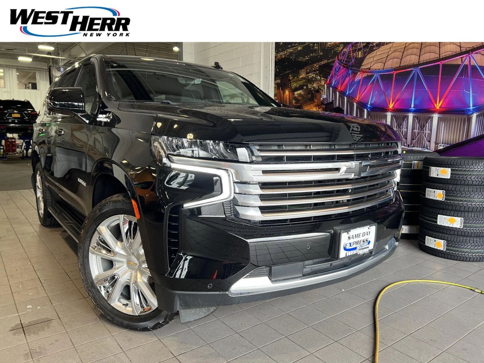 Used 2023 Black Chevrolet High Country image 1